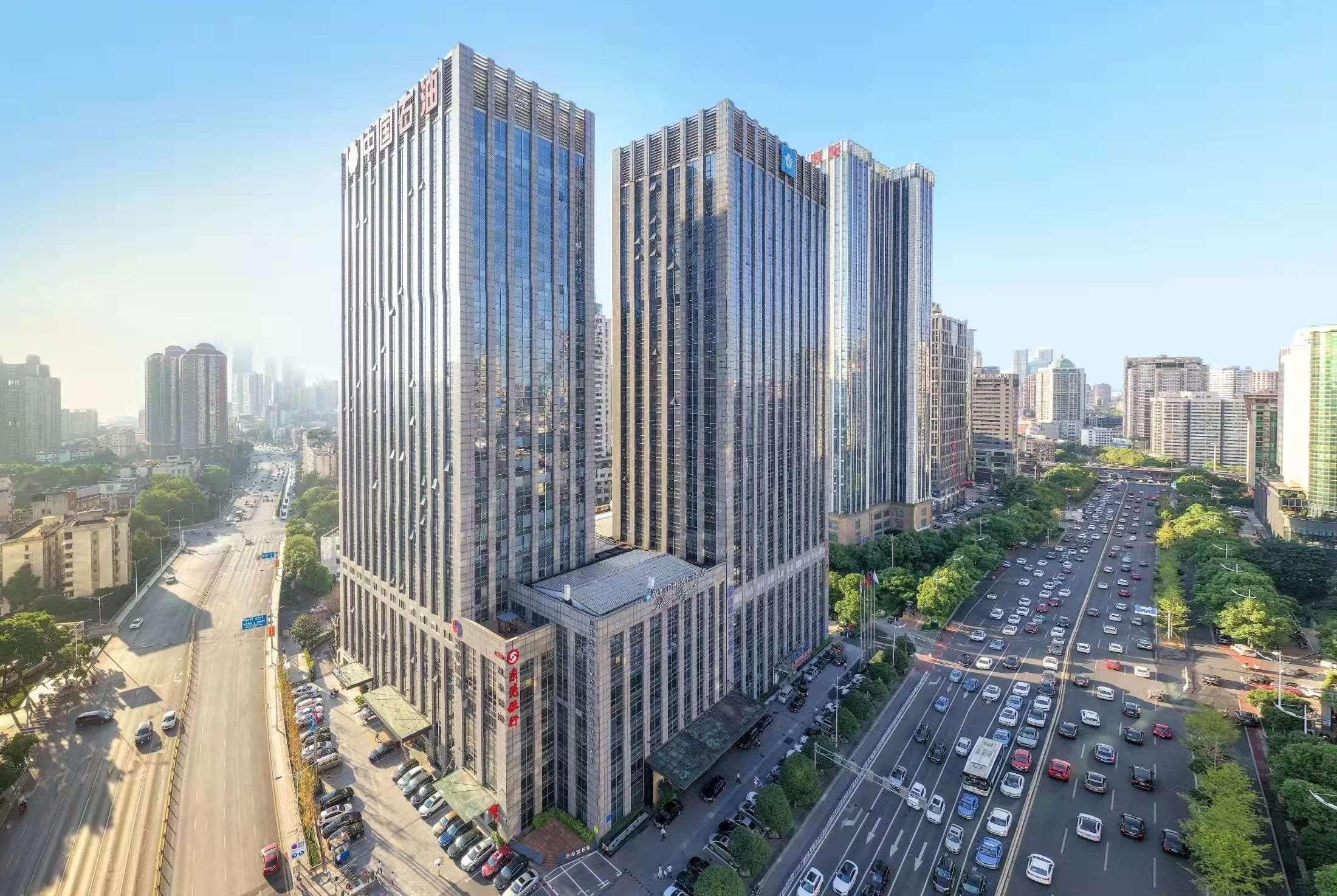 Wyndham Grand Plaza Royale Furongguo Changsha Hotel Exterior foto